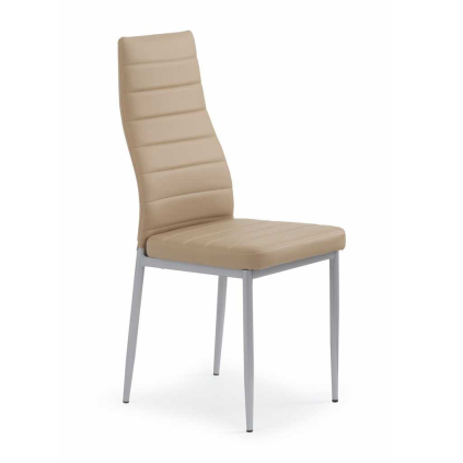 Jídelní židle Salma, béžová / šedá