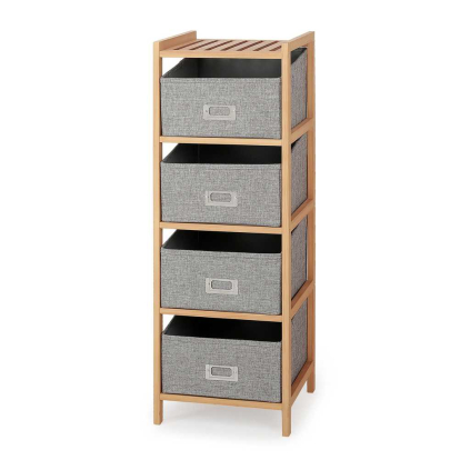 Regál Apollo 9, přírodní dřevo