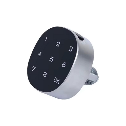 Elektronický kódový zámek ke kovovým šatním skříňkám, černá