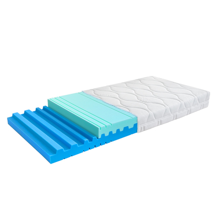 Matrace Friga 16 - 90 x 200 cm, bílá