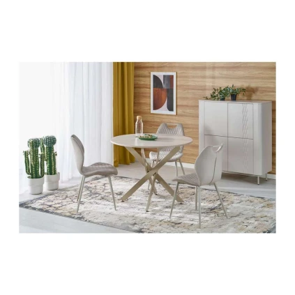 Jídelní stůl Waylon, krémová