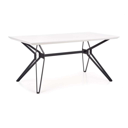 Jídelní stůl Pascal, bílá / černá
