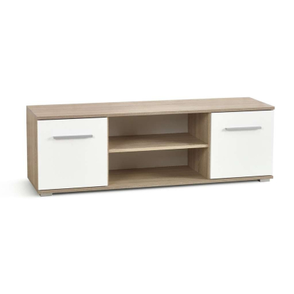 TV stolek Lima, bílá / dub sonoma