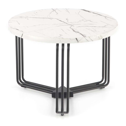 Konferenční stolek Antica M, mramor / černá