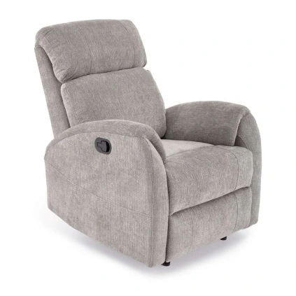 Polohovací křeslo Glinos, šedá