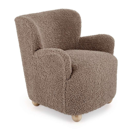 Křeslo Pedino, hnědá