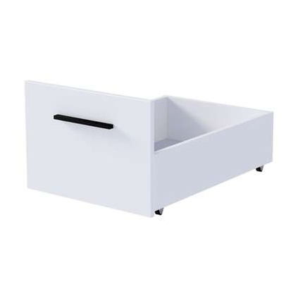 Zásuvka k dětské posteli Codo - úzká, bílá