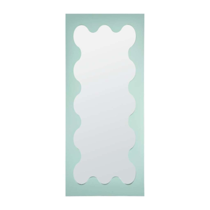 Zrcadlo Oblico, zelená