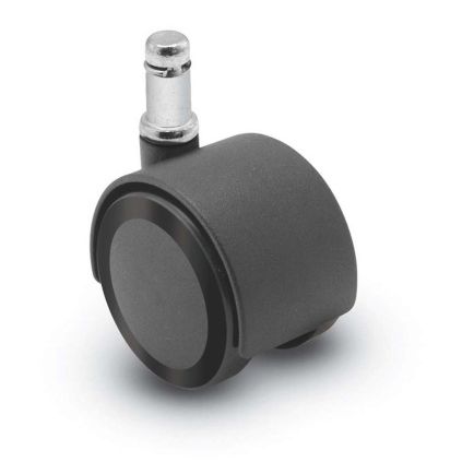 Kancelářské kolečko pogumované - 1 ks, černá