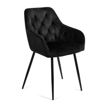 Jídelní židle Gallega, černá