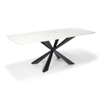 Jídelní stůl Serdan, bílá