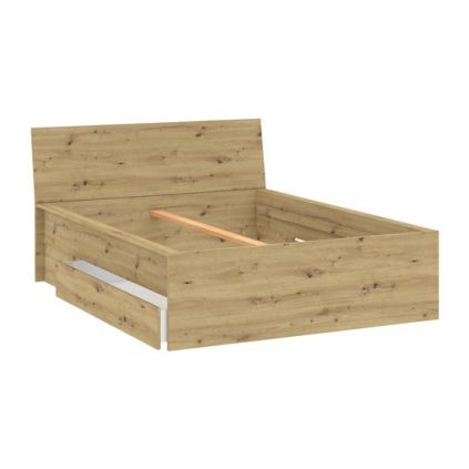 Postel Bamio 160 x 200 cm, dub artisan