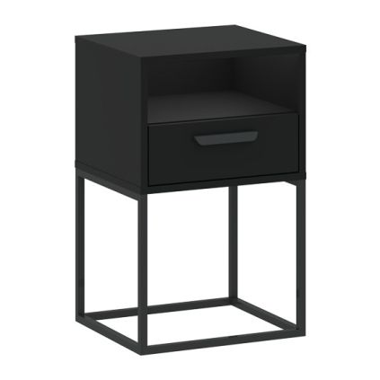 Noční stolek Muros V40B, černá