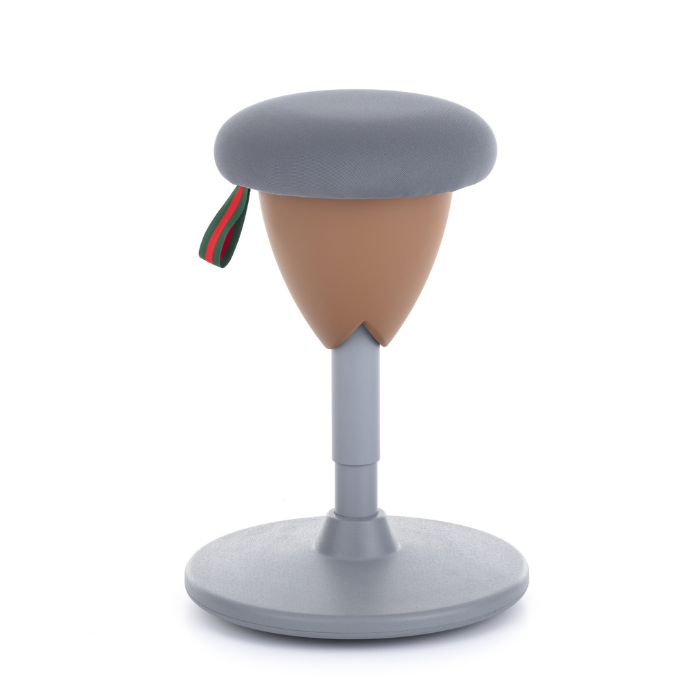 Rauman Balanční stolička Acorn II, šedá / hnědá