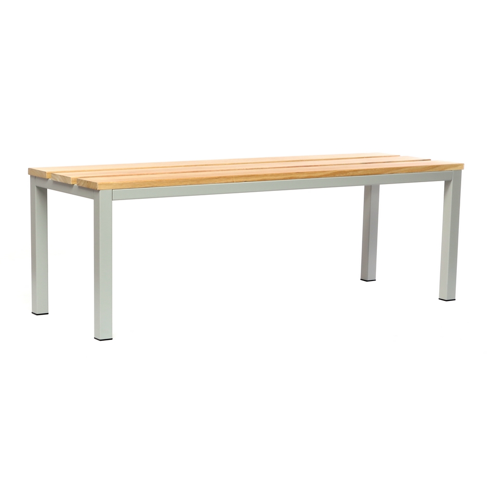 Rauman Lavice do šatny 150 x 35 x 45 cm, šedá - RAL 7035