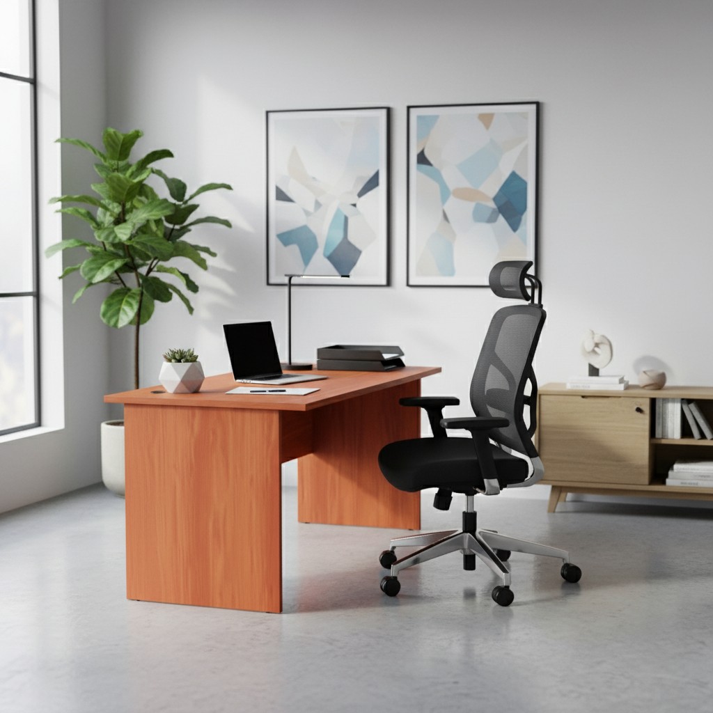 Rauman Stůl SimpleOffice 160 x 80 cm, třešeň