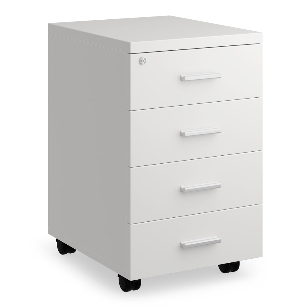 Rauman Kontejner SimpleOffice 40 x 48 cm - 4 zásuvky, bílá