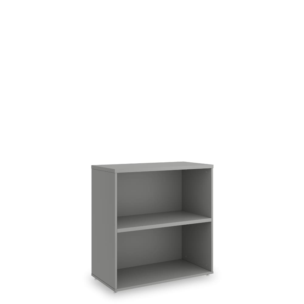 Rauman Nízká skříň SimpleOffice 80 x 40 x 80 cm, šedá