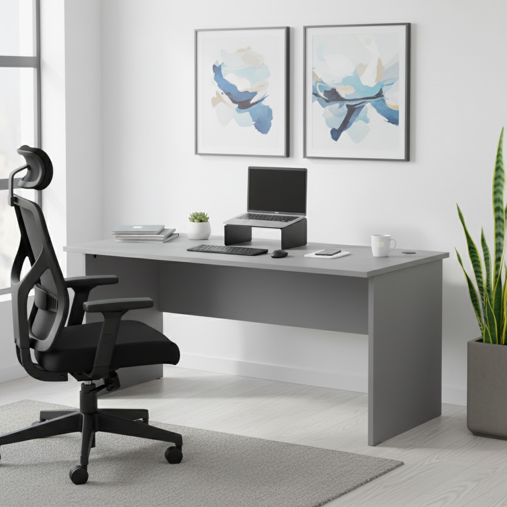 Rauman Stůl SimpleOffice 180 x 80 cm, šedá