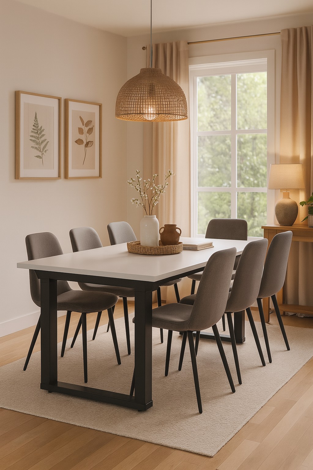 Rauman Výškově nastavitelný stůl OfficeTech Strong 180 x 80 cm, černá podnož, bílá