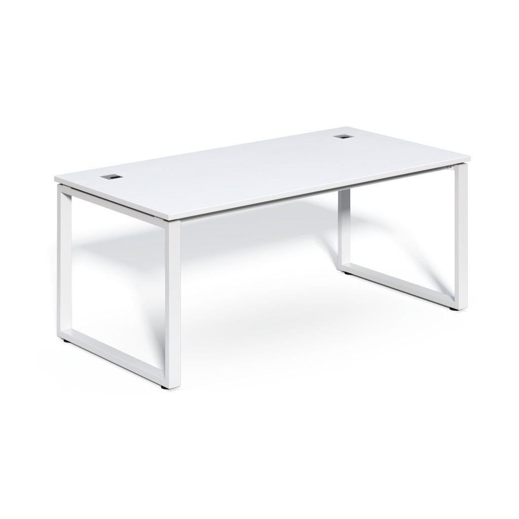 Rauman Stůl SimpleOffice 180 x 90 cm, bílá / bílá