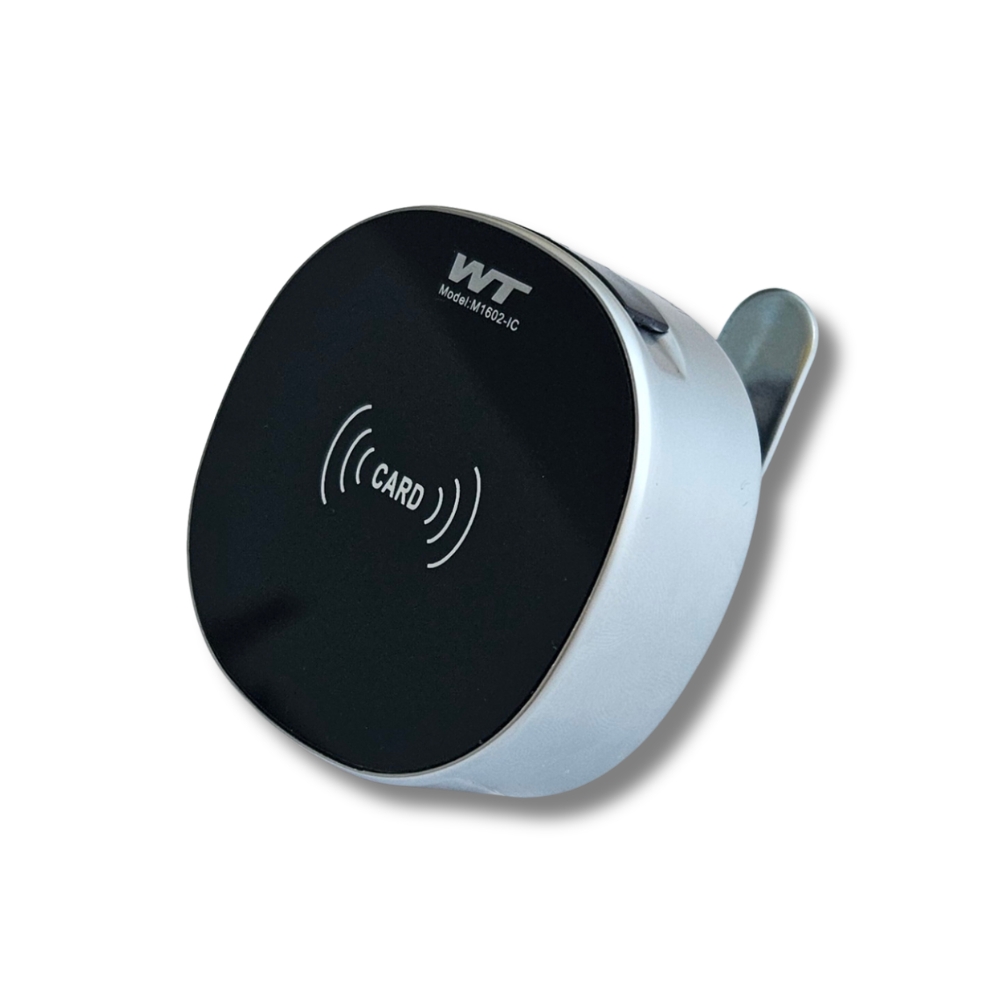 Rauman RFID zámek ke kovovým šatním skříňkám, černá