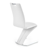 Jídelní židle Lindsey, bílá