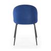Jídelní židle Lucy, modrá / černá (výprodej)