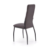 Jídelní židle Muriel, šedá / černá
