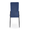 Jídelní židle Muriel - výprodej, modrá / černá