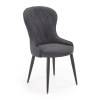 Jídelní židle Rilla, šedá / černá