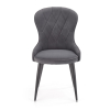 Jídelní židle Rilla, šedá / černá