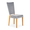 Jídelní židle Rois, šedá / dub medový