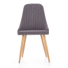 Jídelní židle Tadeo, tmavě šedá / buk