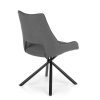 Jídelní židle Varian, šedá / černá