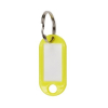 Jmenovka na klíče, 50 ks, žlutá