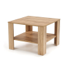 Konferenční stolek Kvadro čtvercový, dub wotan