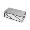 Konferenční stolek Universe II, obdélník, mramor / černá
