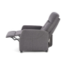 Polohovací křeslo Felipe, šedá