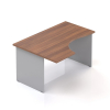 Rohový stůl Visio LUX 136 x 100 cm, levý, ořech