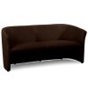 Pohovka Cuba, trojsedák, tmavě hnědá