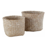 Set pletených košíků Compactor, 2 ks, béžová