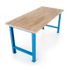 Dílenský stůl Basic, 170 x 80 cm, modrá - ral 5012
