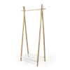 Stojan na šaty Compactor Bamboo Stender, přírodní dřevo