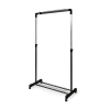 Stojan na šaty Compactor Stairs, černá
