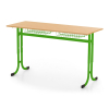 Školní lavice Denis, nastavitelná - vel. 3-5, světle zelená - ral 6018