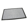 Textilní čisticí rohož Rectangles Deco 45 x 75 x 0,8 cm, šedá