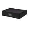 Úložný box Compactor 3D Black Edition, 145 l, černá