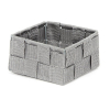 Úložný organizér Compactor TEX 12 x 12 x 7 cm, šedá