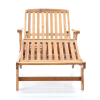 Zahradní lehátko Trent, přírodní dřevo